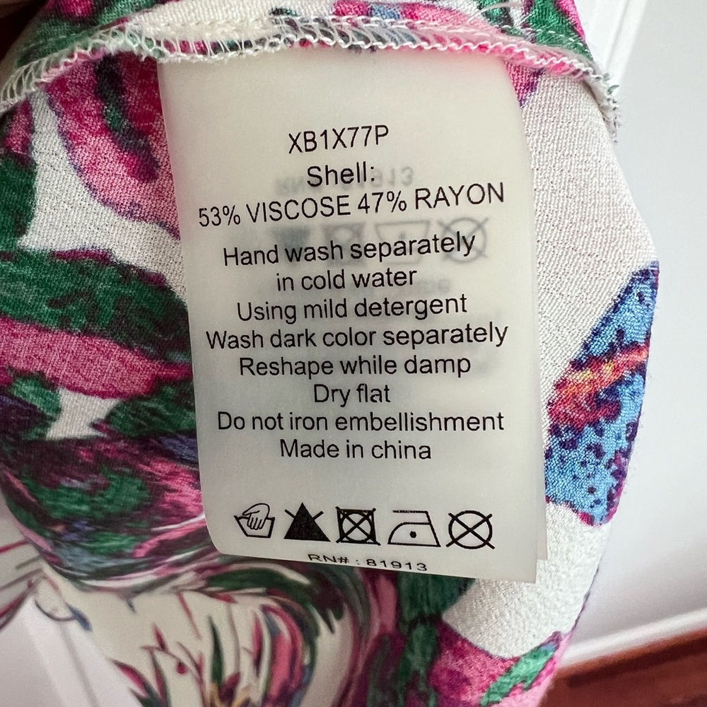 Tracy Reese x Anthropologie floral high low dress - Picture 6 of 7